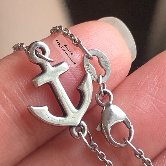 James Avery Anchor Bracelet Sterling Silver Retired Rare - Picture 14 of 16